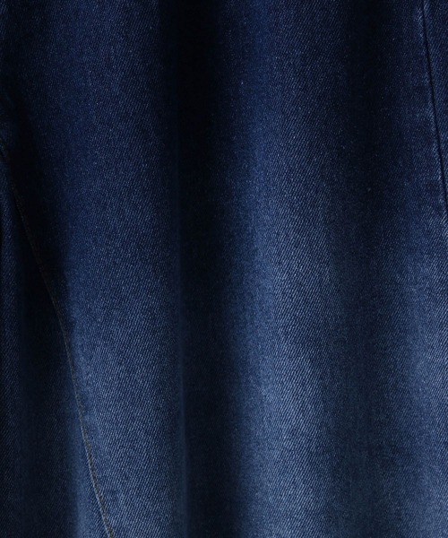 PAGEBOY（ページボーイ）の「ハカマデニム（デニムパンツ・レディース・ブルー/ブラック・25inch/26inch）」の11枚目の写真