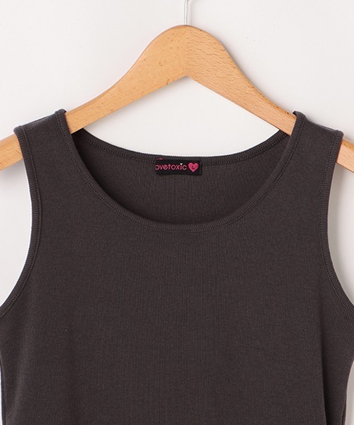 LOVETOXIC(ラブトキシック)の「アーチロゴ短丈PKインナーSET(Tシャツ/カットソー・キッズ・グリーン/オフホワイト/ブラック・S/M/SS/L)」の11枚目の写真