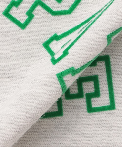 LOVETOXIC(ラブトキシック)の「アーチロゴ短丈PKインナーSET(Tシャツ/カットソー・キッズ・グリーン/オフホワイト/ブラック・S/M/SS/L)」の12枚目の写真