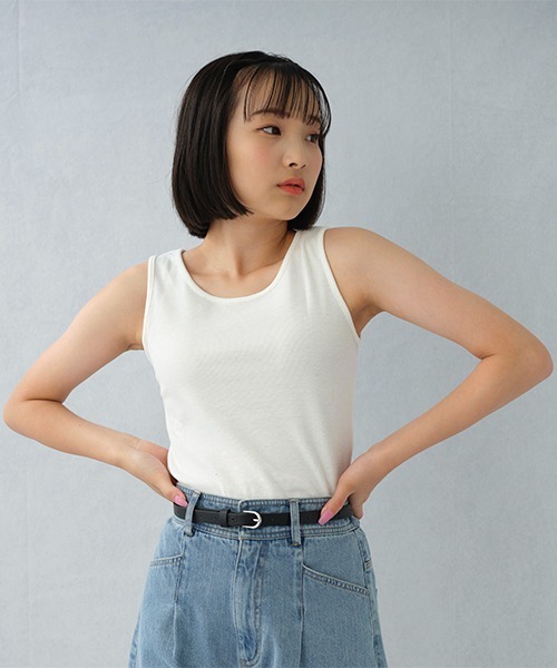 LOVETOXIC(ラブトキシック)の「アーチロゴ短丈PKインナーSET(Tシャツ/カットソー・キッズ・グリーン/オフホワイト/ブラック・S/M/SS/L)」の16枚目の写真