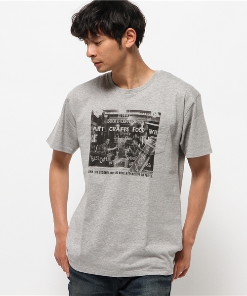 OUTLET（アウトレット）の「【Ciaopanic】モノクロフォトプリントTee（Tシャツ/カットソー・メンズ・その他1/その他2・LARGE）」の2枚目の写真