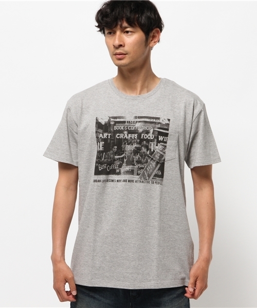 OUTLET（アウトレット）の「【Ciaopanic】モノクロフォトプリントTee（Tシャツ/カットソー・メンズ・その他1/その他2・LARGE）」の3枚目の写真