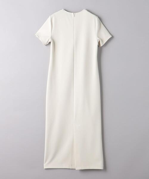 ✨美品✨ UNITED ARROWS　ジャージーショートスリーブワンピース タグ付き未使用 UNITED ARROWS ジャージーショートスリーブ