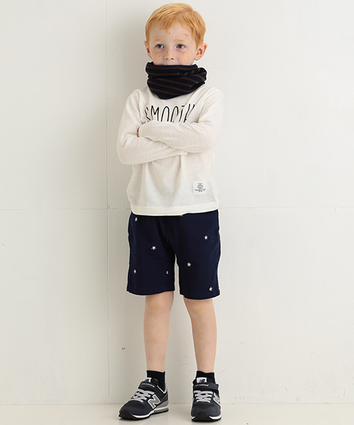 こども ビームス（コドモビームス）の「highking × こども ビームス / 別注 STAR ショーツ (90～130cm)（その他パンツ・キッズ・ベージュ/ネイビー・110/120/100/130/90t/140）」の15枚目の写真