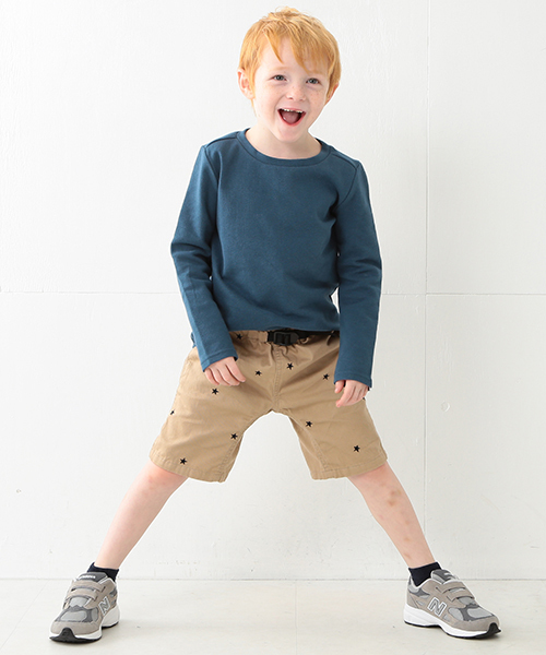 こども ビームス（コドモビームス）の「highking × こども ビームス / 別注 STAR ショーツ (90～130cm)（その他パンツ・キッズ・ベージュ/ネイビー・110/120/100/130/90t/140）」の16枚目の写真