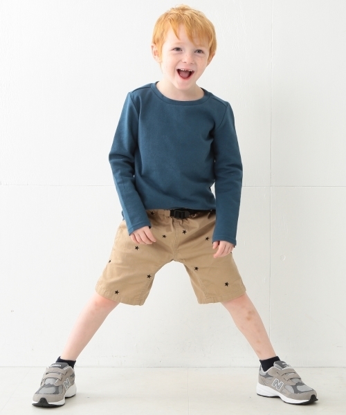 こども ビームス（コドモビームス）の「highking × こども ビームス / 別注 STAR ショーツ (90～130cm)（その他パンツ・キッズ・ベージュ/ネイビー・110/120/100/130/90t/140）」の11枚目の写真