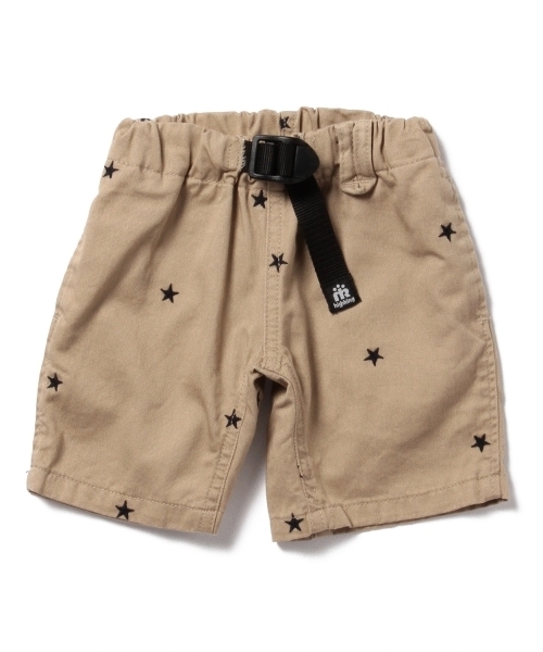 こども ビームス（コドモビームス）の「highking × こども ビームス / 別注 STAR ショーツ (90～130cm)（その他パンツ・キッズ・ベージュ/ネイビー・110/120/100/130/90t/140）」の12枚目の写真