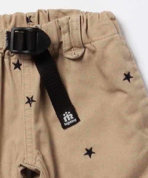 こども ビームス（コドモビームス）の「highking × こども ビームス / 別注 STAR ショーツ (90～130cm)（その他パンツ・キッズ・ベージュ/ネイビー・110/120/100/130/90t/140）」の3枚目の写真