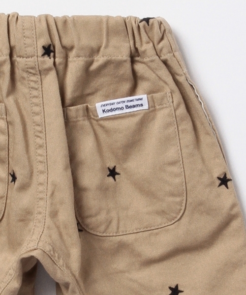 こども ビームス（コドモビームス）の「highking × こども ビームス / 別注 STAR ショーツ (90～130cm)（その他パンツ・キッズ・ベージュ/ネイビー・110/120/100/130/90t/140）」の4枚目の写真