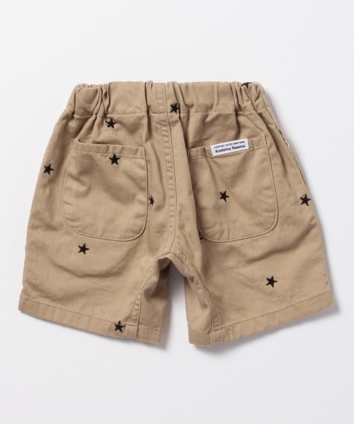 こども ビームス（コドモビームス）の「highking × こども ビームス / 別注 STAR ショーツ (90～130cm)（その他パンツ・キッズ・ベージュ/ネイビー・110/120/100/130/90t/140）」の6枚目の写真