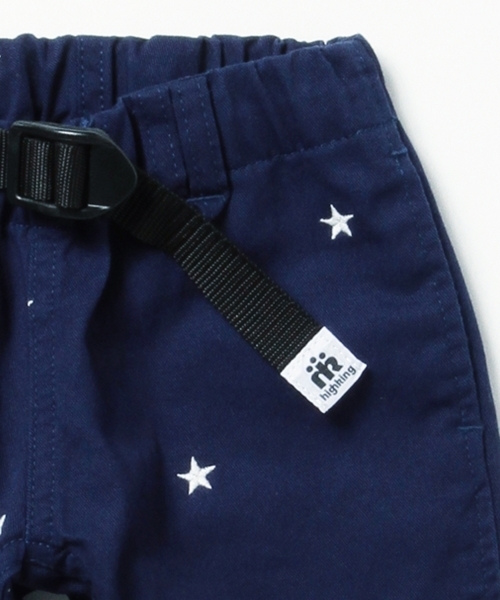 こども ビームス（コドモビームス）の「highking × こども ビームス / 別注 STAR ショーツ (90～130cm)（その他パンツ・キッズ・ベージュ/ネイビー・110/120/100/130/90t/140）」の7枚目の写真