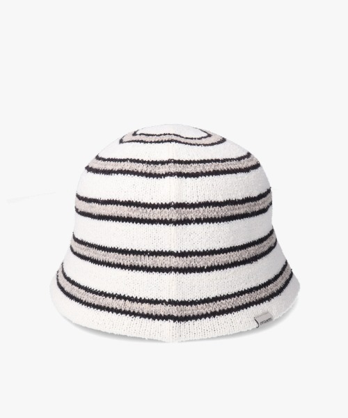 OVERRIDE（オーバーライド）の「OVERRIDE THERMO BORDER PILE TULIP / オーバーライド（ハット・レディース・ネイビー/ホワイト/ブラック・58cm）」の17枚目の写真