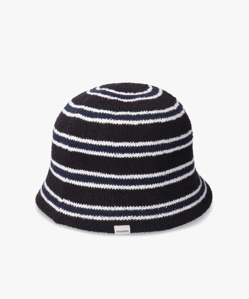 OVERRIDE（オーバーライド）の「OVERRIDE THERMO BORDER PILE TULIP / オーバーライド（ハット・レディース・ネイビー/ホワイト/ブラック・58cm）」の6枚目の写真