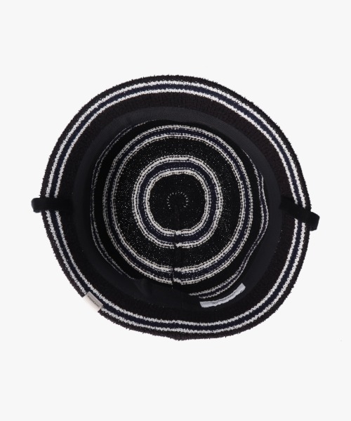 OVERRIDE（オーバーライド）の「OVERRIDE THERMO BORDER PILE TULIP / オーバーライド（ハット・レディース・ネイビー/ホワイト/ブラック・58cm）」の8枚目の写真