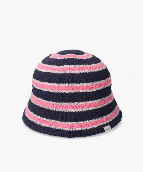 OVERRIDE（オーバーライド）の「OVERRIDE THERMO BORDER PILE TULIP / オーバーライド（ハット・レディース・ネイビー/ホワイト/ブラック・58cm）」の14枚目の写真