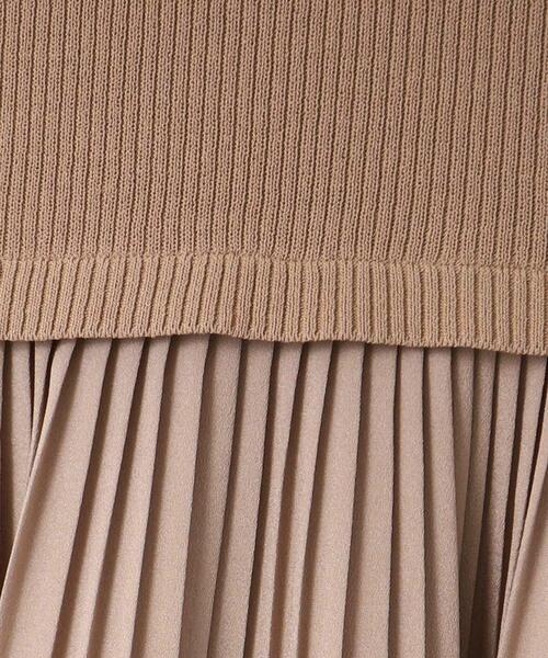 INDIVI（インディヴィ）の「◆【洗える/シワになりにくい】ドッキングワンピース（ワンピース・レディース・ピンク系その他/ブラック/ベージュ・38/40/03/05/13/15 /19）」の11枚目の写真