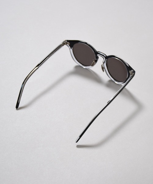 PINE（パイン）の「【pine】ボストンフレームサングラス / 1021SG-1（サングラス・メンズ・ブラック・FREE）」の4枚目の写真