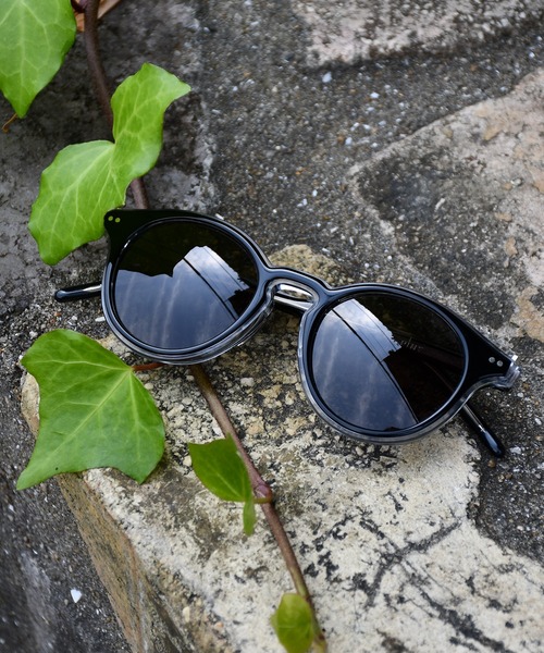 PINE（パイン）の「【pine】ボストンフレームサングラス / 1021SG-1（サングラス・メンズ・ブラック・FREE）」の8枚目の写真