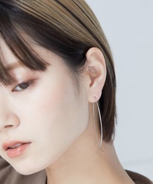 シルバーワイヤーピアス