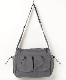 【recomend selection/セレクト】quadruple pocket drawstring bag 4つの巾着ポケットショルダーバッグ