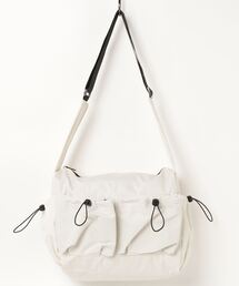 【recomend selection/セレクト】quadruple pocket drawstring bag 4つの巾着ポケットショルダーバッグ