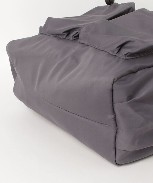 rinto（リント）の「【recomend selection/セレクト】quadruple pocket drawstring bag 4つの巾着ポケットショルダーバッグ（ショルダーバッグ・レディース・ホワイト/ブラック/グレー・FREE）」の5枚目の写真