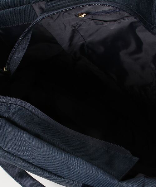 anello(アネロ)の「anello GRANDE / 両面撥水杢ポリGL トートバッグ / GTT0473Z(トートバッグ・レディース・ネイビー/オレンジ/ブラック/ライトグレー・ONESIZE)」の9枚目の写真