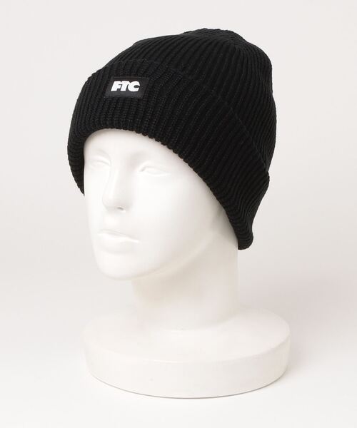 FTC（エフティーシー）の「BOX LOGO BEANIE（キャップ・メンズ・ブラック/オレンジ/グレー・FREE）」の6枚目の写真