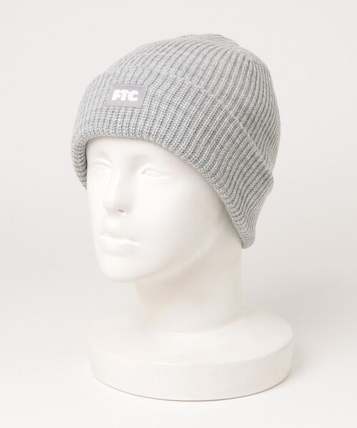 FTC（エフティーシー）の「BOX LOGO BEANIE（キャップ・メンズ・ブラック/オレンジ/グレー・FREE）」の7枚目の写真