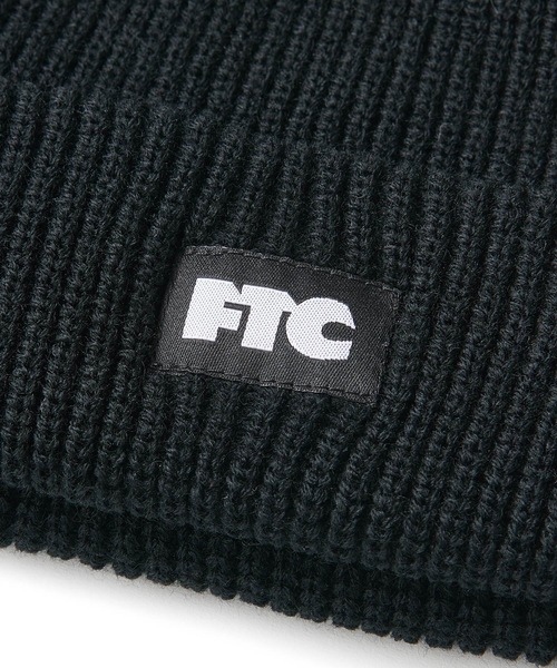 FTC（エフティーシー）の「BOX LOGO BEANIE（キャップ・メンズ・ブラック/オレンジ/グレー・FREE）」の4枚目の写真