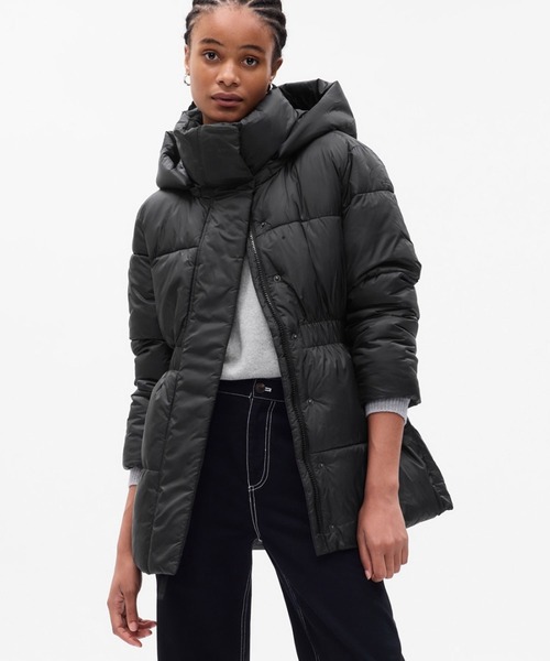 GAP プリマロフト ビッグ パフジャケット S プリマロフト® ビッグ パフジャケット