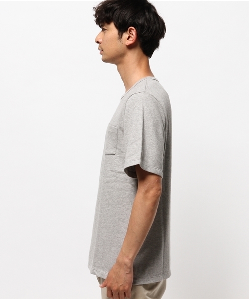 Denime（ドゥニーム）の「BASIC SS TEE/半袖ベーシックＴシャツ（Tシャツ/カットソー・メンズ・ホワイト/ブラック/グレー/ネイビー・MEDIUM/LARGE/X-LARGE）」の10枚目の写真