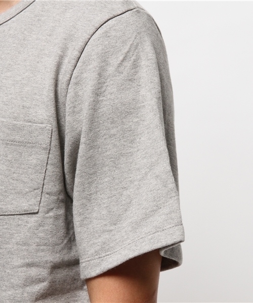 Denime（ドゥニーム）の「BASIC SS TEE/半袖ベーシックＴシャツ（Tシャツ/カットソー・メンズ・ホワイト/ブラック/グレー/ネイビー・MEDIUM/LARGE/X-LARGE）」の6枚目の写真