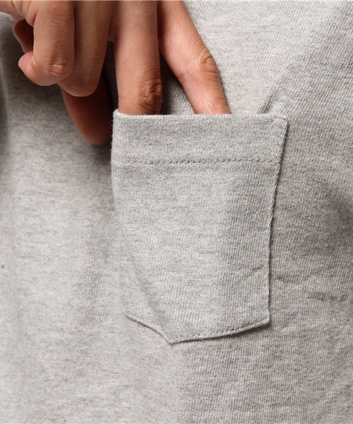 Denime（ドゥニーム）の「BASIC SS TEE/半袖ベーシックＴシャツ（Tシャツ/カットソー・メンズ・ホワイト/ブラック/グレー/ネイビー・MEDIUM/LARGE/X-LARGE）」の7枚目の写真