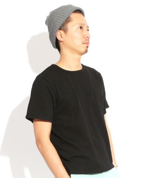 Denime（ドゥニーム）の「BASIC SS TEE/半袖ベーシックＴシャツ（Tシャツ/カットソー・メンズ・ホワイト/ブラック/グレー/ネイビー・MEDIUM/LARGE/X-LARGE）」の12枚目の写真