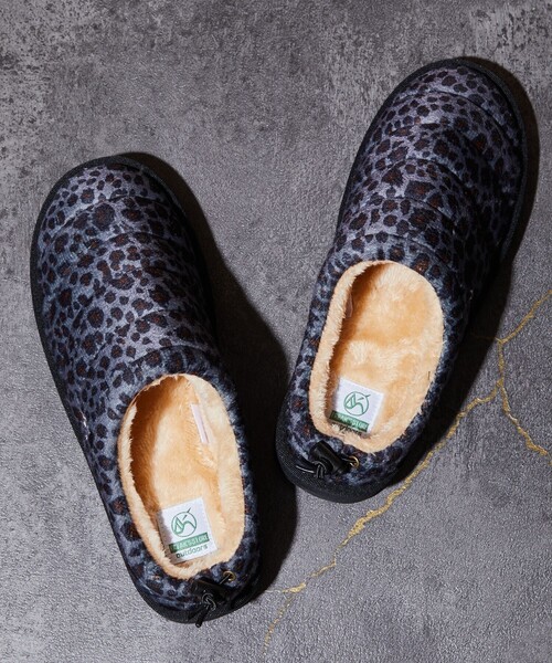 FREAK'S STORE（フリークスストア）の「限定展開 FREAK'S STORE OUTDOORS/フリークスアウトドアーズ CAMP MOC/キャンプモック/スリッポン/ファーサンダル（スニーカー・メンズ・ブラック/レオパード/ブルー/オリーブ・24.0cm/26.0cm/28.0cm/25.0cm/27.0cm/23.0cm）」の15枚目の写真