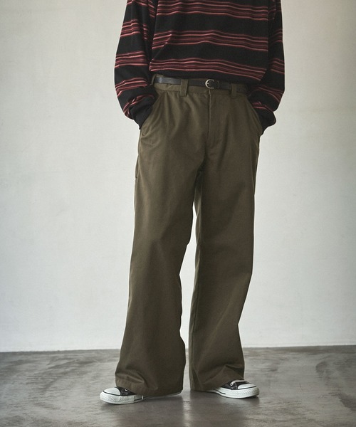 セットアップ】オーバーボックスシルエットツイルワーク