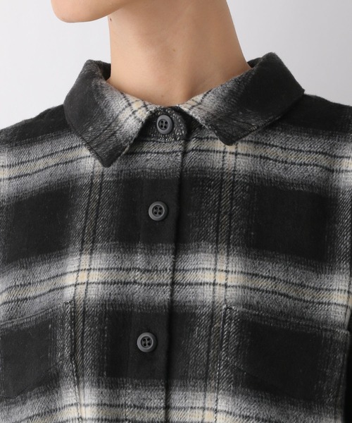 LEPSIM シャギーチェックシャツ グレー LEPSIM シャギーチェックシャツ グレー - メルカリ