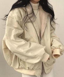 Ritzy（リッツィー）の「2way リバーシブル フードボアブルゾン（ブルゾン）」