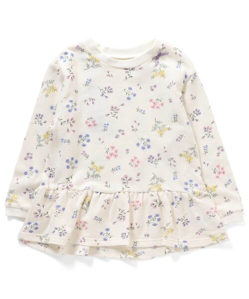 apres les cours(アプレレクール)の「いちご・花柄パジャマ(ルームウェア/パジャマ・キッズ・ピンク/アイボリー・130/100/80/120/90/110)」の15枚目の写真