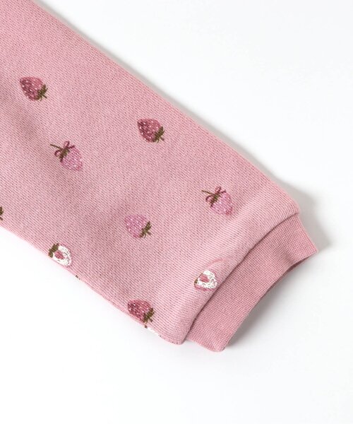 apres les cours(アプレレクール)の「いちご・花柄パジャマ(ルームウェア/パジャマ・キッズ・ピンク/アイボリー・130/100/80/120/90/110)」の20枚目の写真