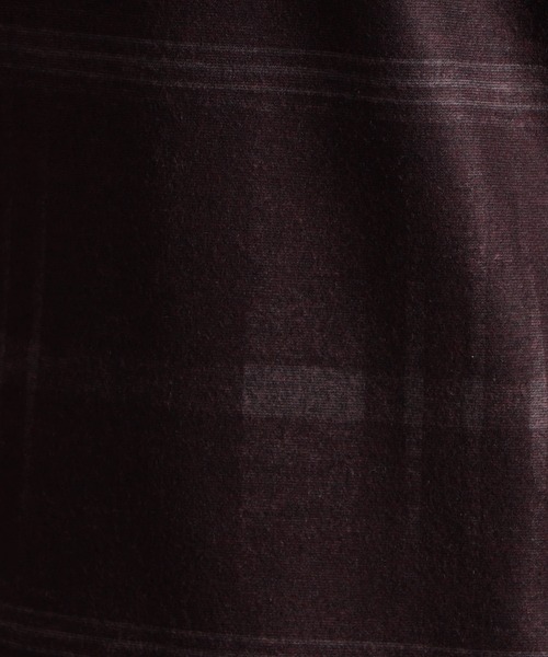 HIDEAWAYS NICOLE(ハイダウェイニコル)の「起毛チェックプリントクルーネックプルオーバー(Tシャツ/カットソー・メンズ・ブラック/グレイッシュベージュ/ボルドー/ネイビー・LARGE/MEDIUM/X-LARGE)」の10枚目の写真