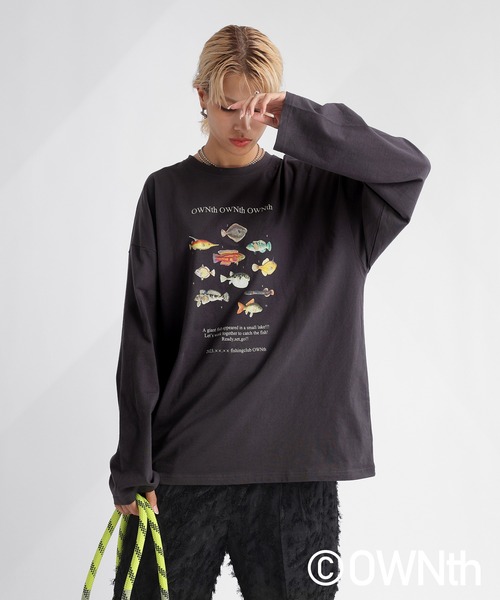 クルーネックロングスリーブTシャツ（Tシャツ/カットソー