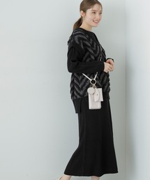 N.(N. Natural Beauty Basic) | ◆ジャガードベスト&ニットワンピースセット(ワンピース)