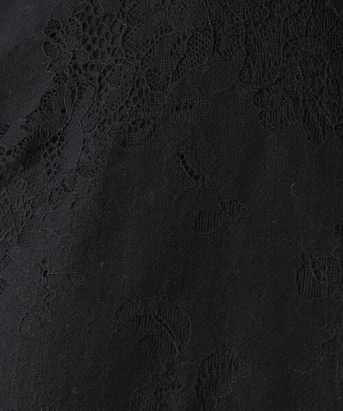 index（インデックス）の「◆レースパフスリーブブラウス/シアー【洗濯機洗い可】（シャツ/ブラウス・レディース・ブラック/オレンジ/オフホワイト・42/36/40/38）」の13枚目の写真