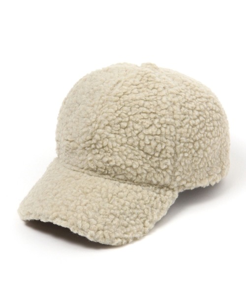LAKOLE(ラコレ)の「ボア刺繍キャップ / 979192(キャップ・メンズ・ベージュ/グレー/ブラック・9)」の3枚目の写真