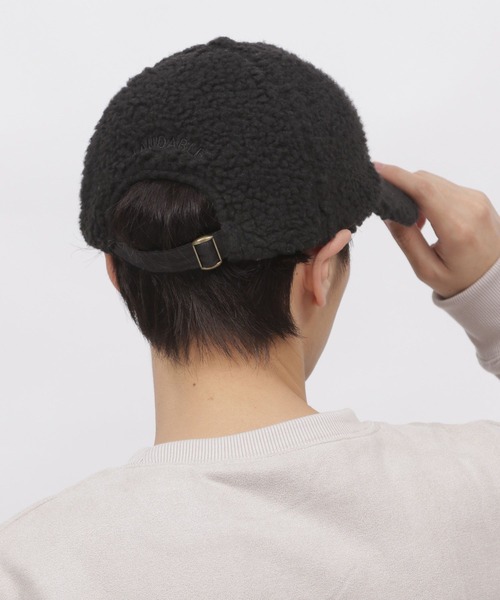 LAKOLE(ラコレ)の「ボア刺繍キャップ / 979192(キャップ・メンズ・ベージュ/グレー/ブラック・9)」の4枚目の写真