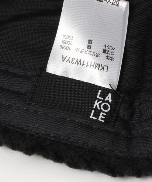 LAKOLE(ラコレ)の「ボア刺繍キャップ / 979192(キャップ・メンズ・ベージュ/グレー/ブラック・9)」の15枚目の写真