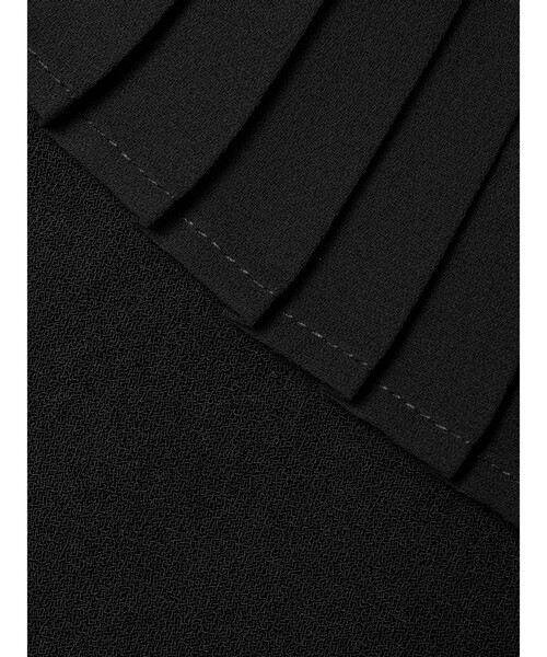 mizuiroind(ミズイロインド)の「mizuiro ind プリーツカラーシャツプルオーバー(シャツ/ブラウス・レディース・ブラック/アイボリー/ネイビー・FREE)」の7枚目の写真