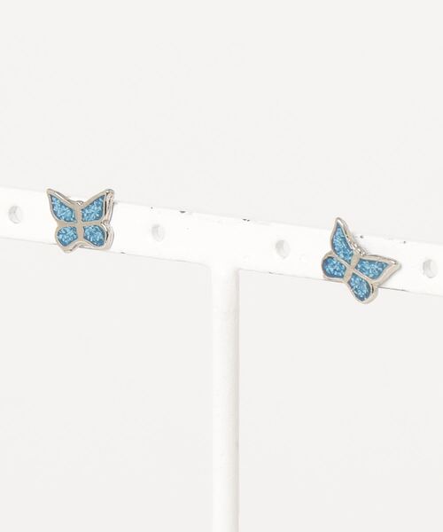 SAWINTO（ソイント）の「DEAD STOCK ACCESSORY - TURQUOISE CHIP PIERCE（ピアス（両耳用）・レディース・ブルー系その他2/ブルー系その他・ONE SIZE）」の2枚目の写真